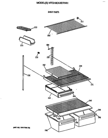 Shelf parts