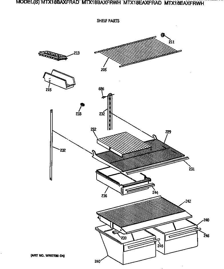 SHELF PARTS