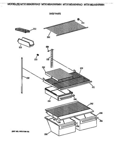 Shelf parts