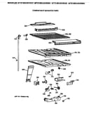 Compartment separator parts