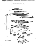 Compartment separator parts