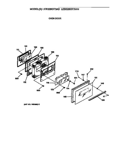 Oven door