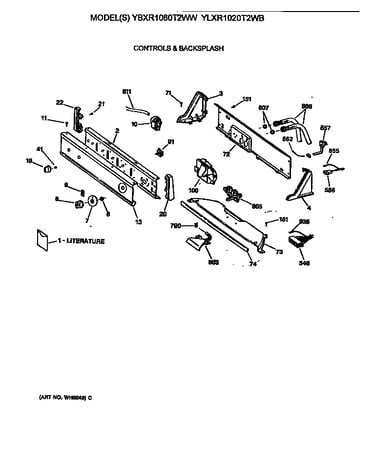Controls & backsplash