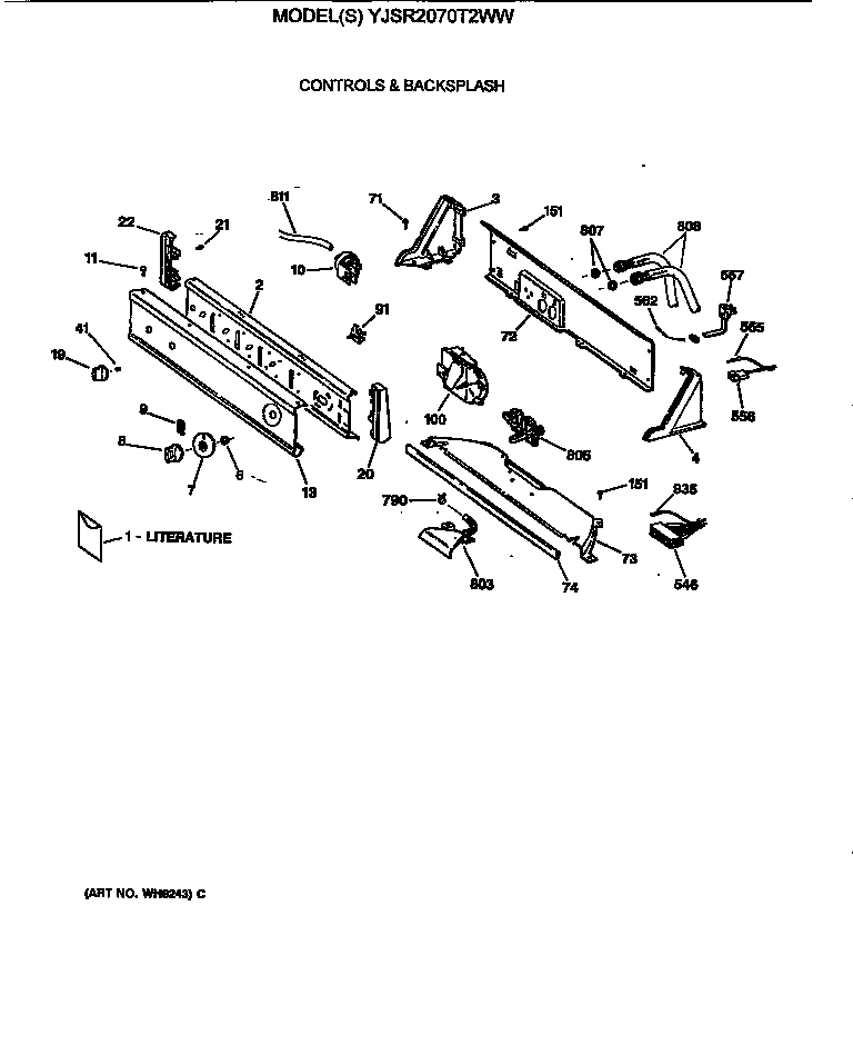 CONTROLS & BACKSPLASH