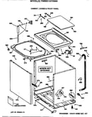 Cabinet, cover & front panel