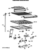 Compartment separator parts