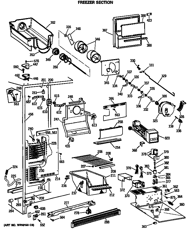 FREEZER SECTION