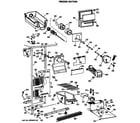 GE MSX22KWSMAD freezer section diagram