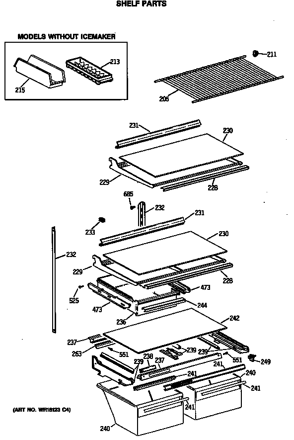 SHELF PARTS