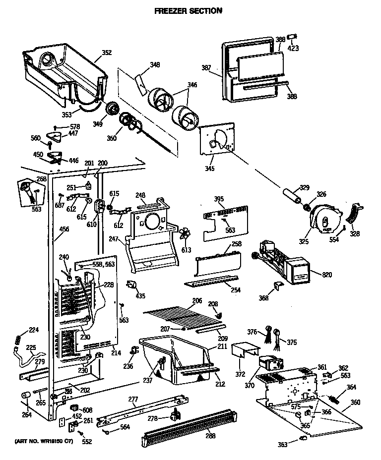 FREEZER SECTION