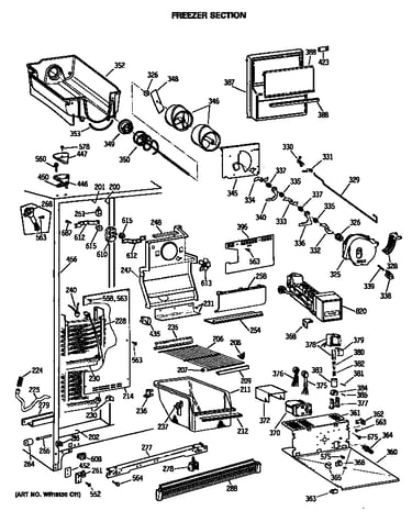 Freezer section