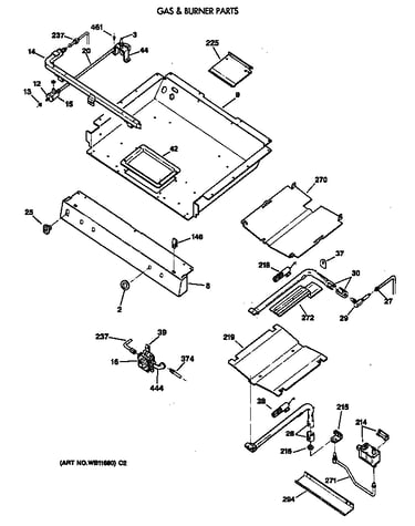 Gas & burner parts
