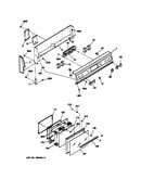 Control panel & oven door