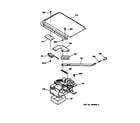 GE LEB316GT3WH lock diagram