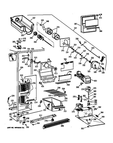 Freezer section