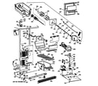 GE MSK27DHXAAA freezer section diagram