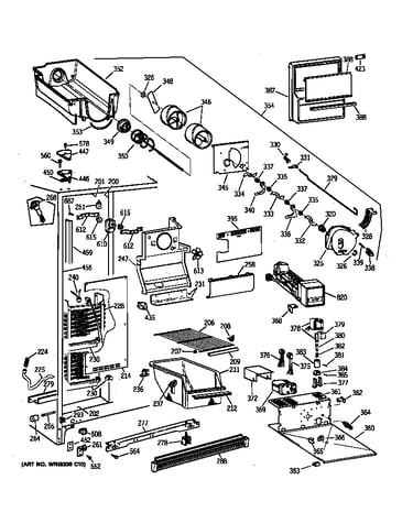 Freezer section