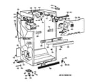 GE MTX18GIXPRWW cabinet parts diagram