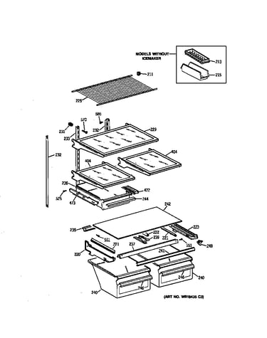 Shelf parts