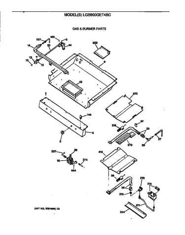 Gas & burner parts