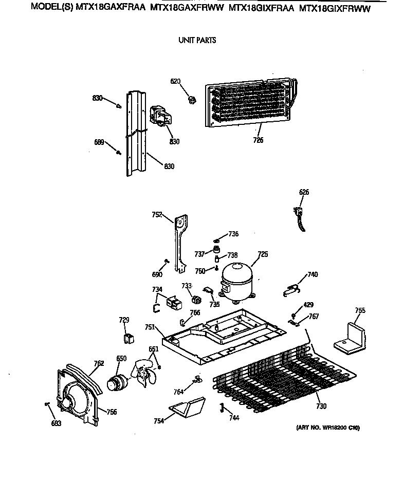 Unit parts