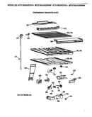 Compartment separator parts