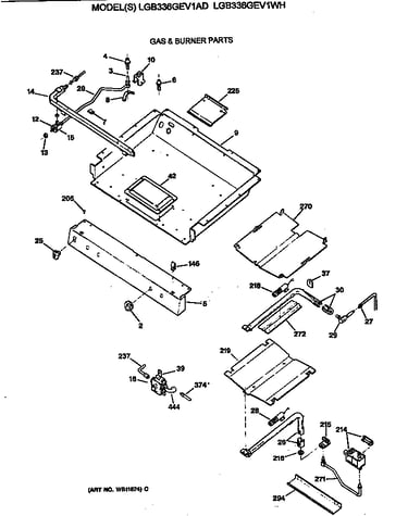 Gas & burner parts