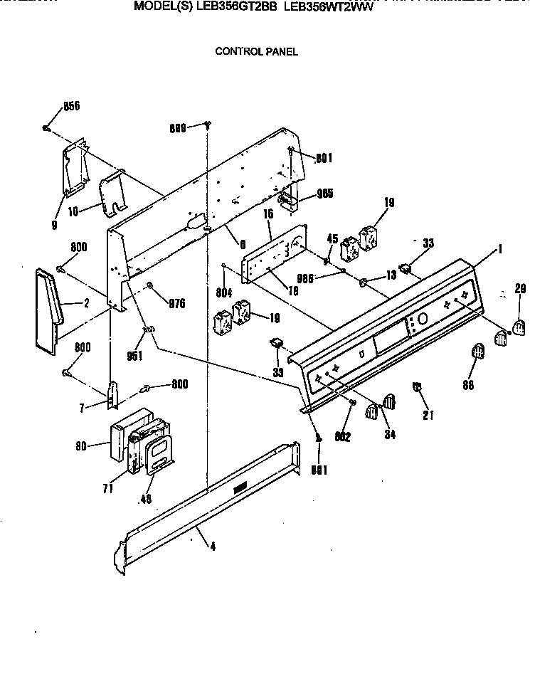 CONTROL PANEL