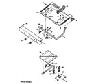 GE LGB116GPR1 burners diagram