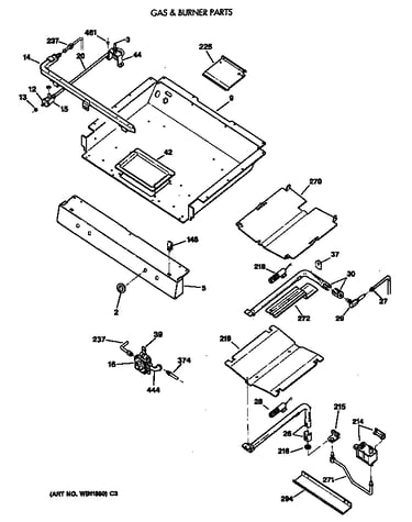 Gas & burner parts