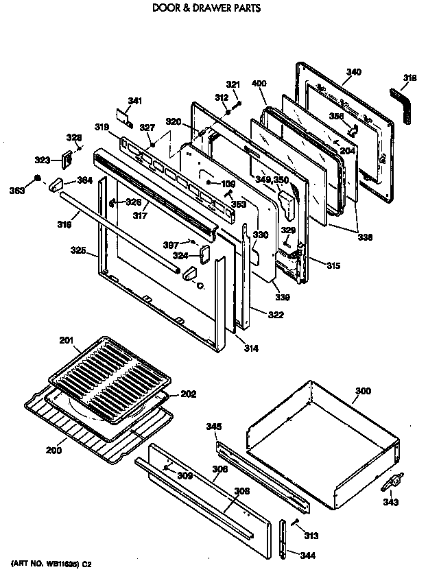 Door & drawer parts