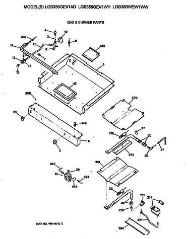 Gas & burner parts