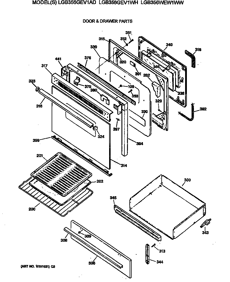 DOOR & DRAWER PARTS