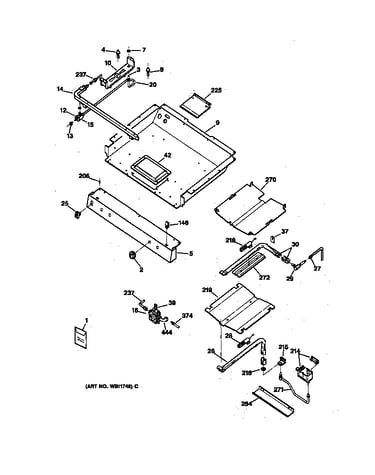 Gas burner parts