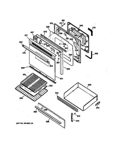 Door & drawer parts