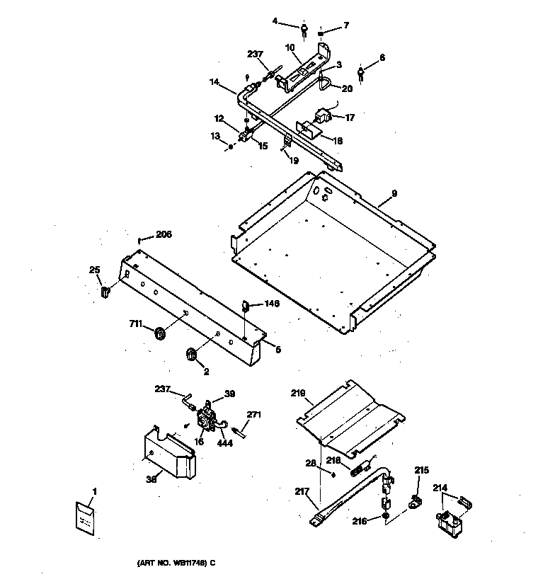Gas & burner parts