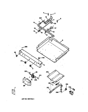 Gas & burner parts