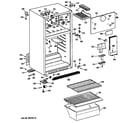 Hotpoint CTX14CYSJLWH cabinet diagram