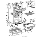 Hotpoint CTX21GPJRWH cabinet diagram