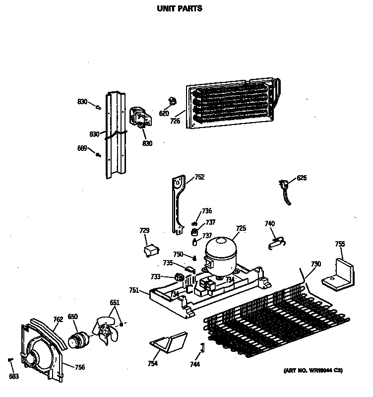 Unit parts