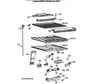 Hotpoint CTH18EASMRWH compartment separator parts diagram