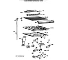 Hotpoint CTH21GASRRAD compartment separator parts diagram