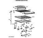 Hotpoint CTX18EASGRWH compartment separator parts diagram