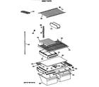Hotpoint CTX21BASRRAD shelf parts diagram