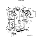 Hotpoint CTX21GISMRAD cabinet parts diagram