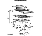 Hotpoint CTX21BASMRWH compartment separator parts diagram