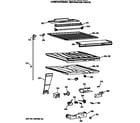 Hotpoint CTE24GASKRWH compartment separator parts diagram