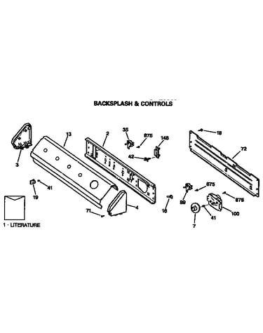 Backsplash & controls