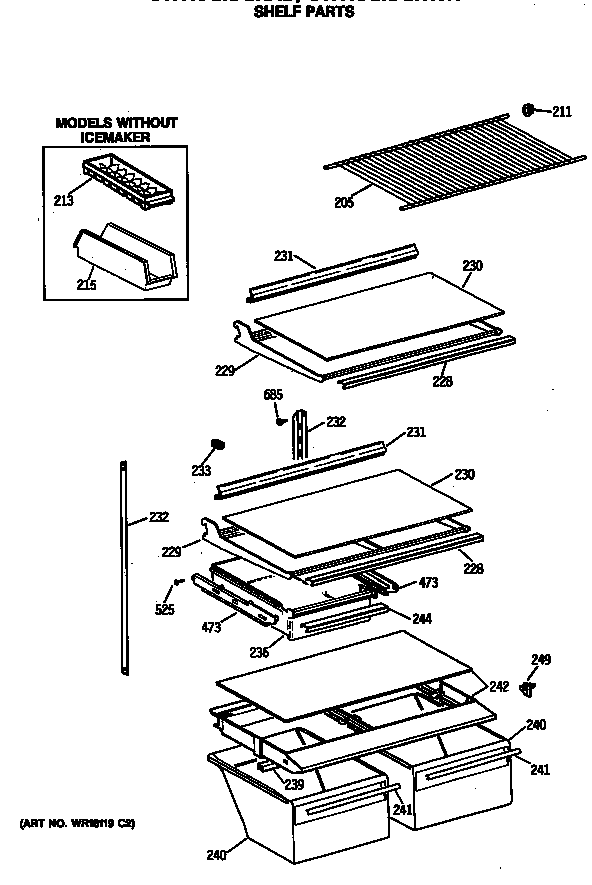 SHELF PARTS