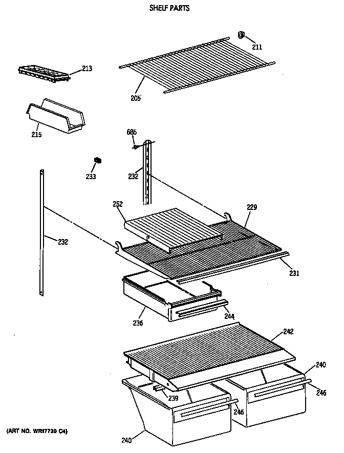 SHELF PARTS